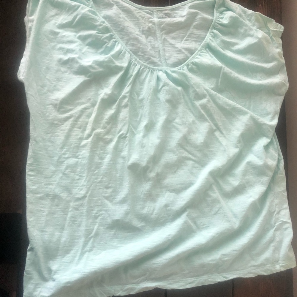 Loft wide Neck T-shirt